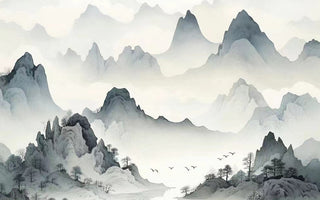 Nature's Canvas: Harmonizing East and Earth