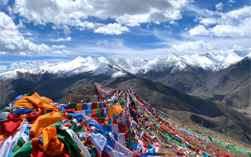 Prayer Flags: Originated from Religious Tradition of Bon