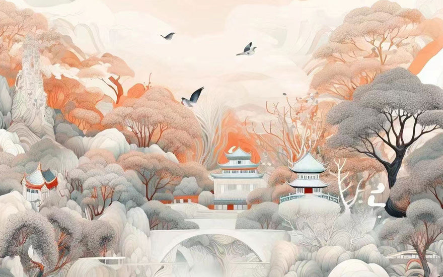 Ancient Charm: Traditional Oriental Art Treasure