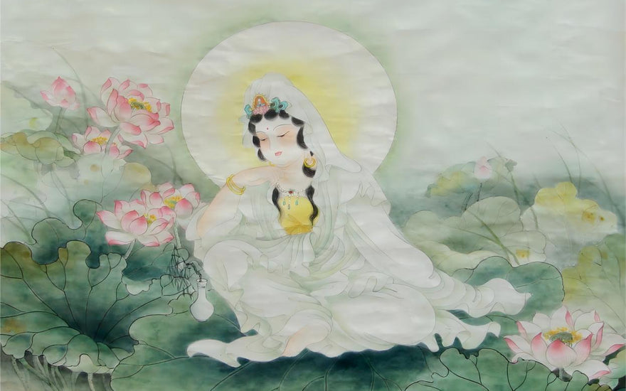 The Unfolding Petals: Lotus Stories in Buddha's Silent Pose