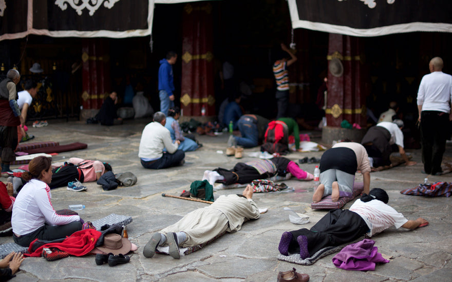 Access a comprehensive guide detailing step-by-step instructions for mastering prostrations in Tibetan Buddhis