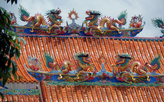 Traditional vs. Modern Oriental Color Palettes shade of change