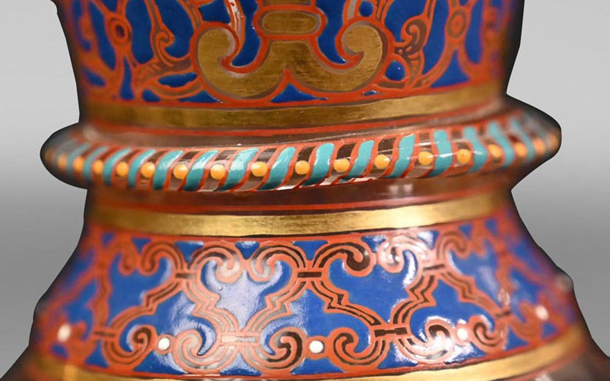 The Art of Fire and Color: Exploring the History and Techniques of Enameled Glass