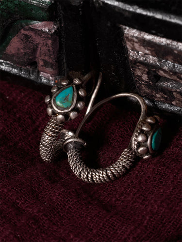 Sacred Turquoise Energy Earrings