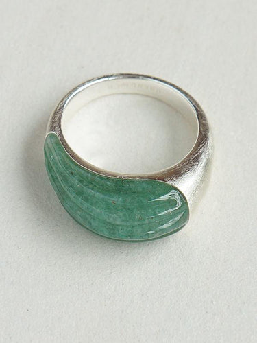 Green Aventurine Ring - Lucky Energy
