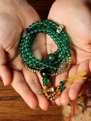 Serenity Mala – Purity Energy 108 Mala Beads Necklace & Bracelet