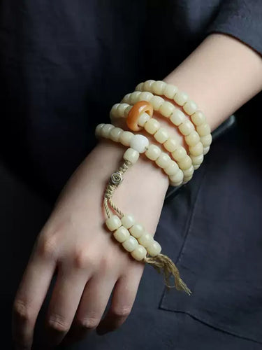 Bodhi Shield Bracelet – Handcrafted Bodhi Seeds, Protective Energy