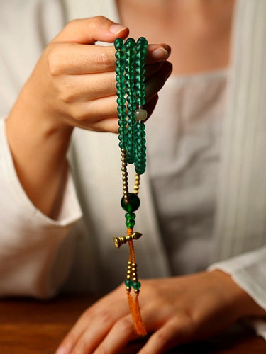 Serenity Mala – Purity Energy 108 Mala Beads Necklace & Bracelet