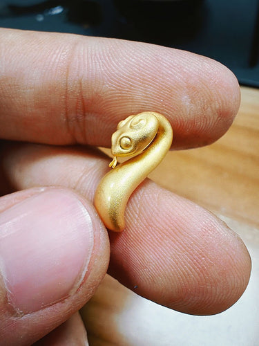 Ram Spirit Guardian Pendant | Gold-Plated Sterling Silver Totem for Protective Energy