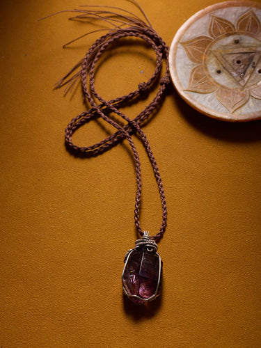 Super 7 Amethyst Raw Energy Pendant