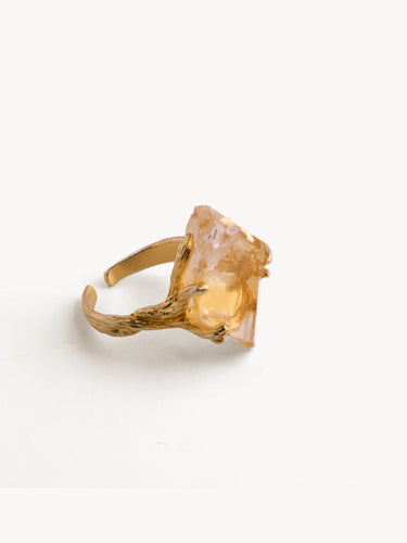 Citrine Prosperity Ring