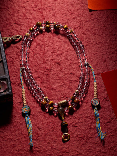 Sacred Clarity 108 Mala Necklace
