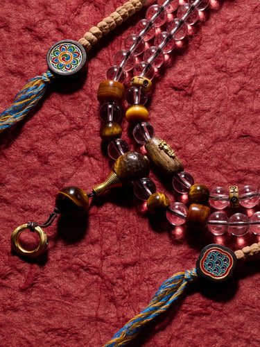 Sacred Clarity 108 Mala Necklace