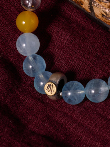 Healing Energy Energy Aquamarine Bracelet