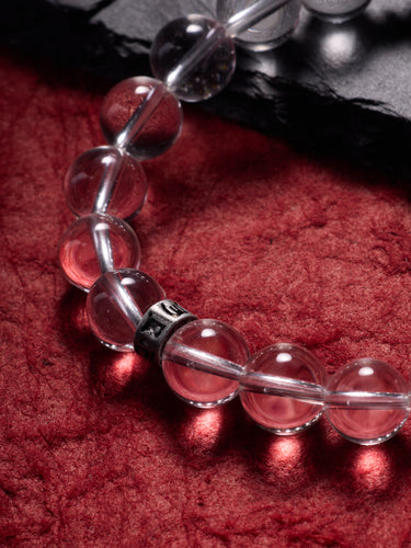 Clear Quartz Peace Energy Bracelet