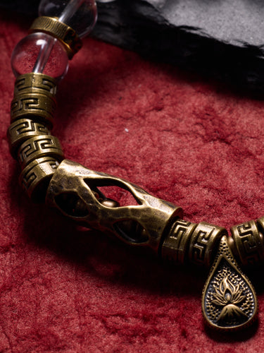 Crystal Clarity with Ancient Wisdom Bracelet