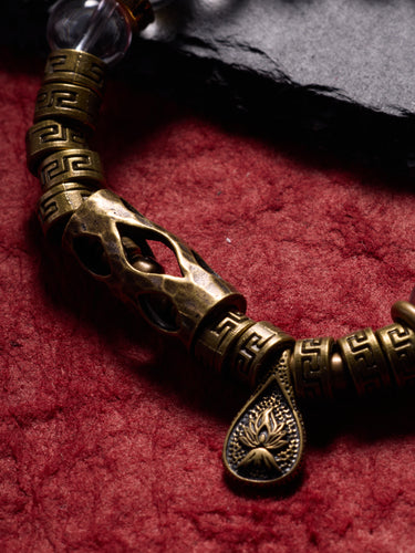 Crystal Clarity with Ancient Wisdom Bracelet
