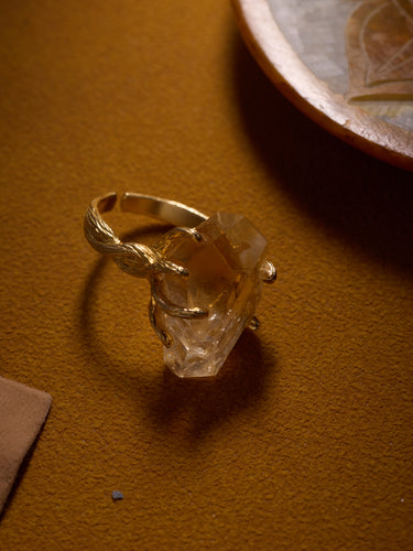 Citrine Prosperity Ring