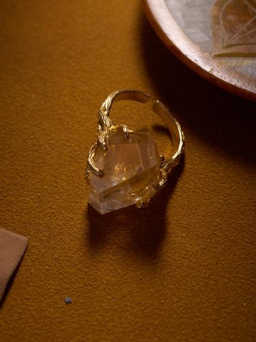 Citrine Prosperity Ring