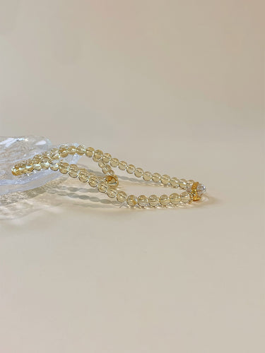 Prosperity Bracelet – Citrine Beads for Wealth and Abundance