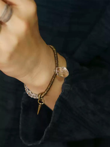 Clarity Bracelet – Clear Quartz for Peace Energy and Mental Clarity