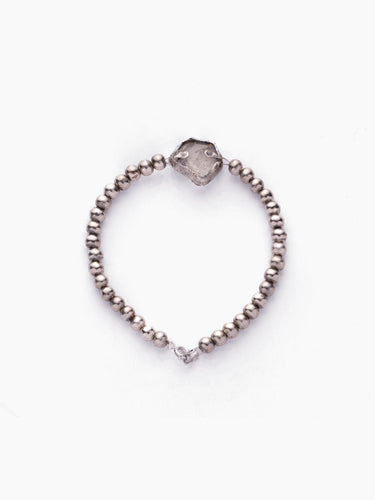 Clear Essence Crystal & Silver Bracelet