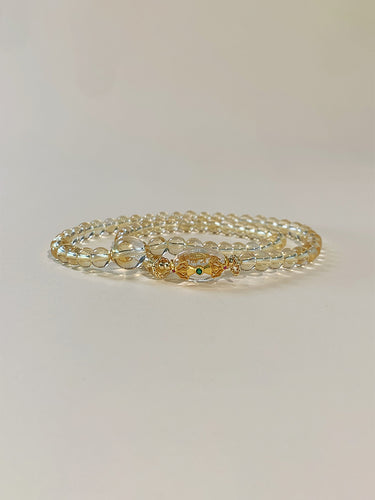 Prosperity Bracelet – Citrine Beads for Wealth and Abundance