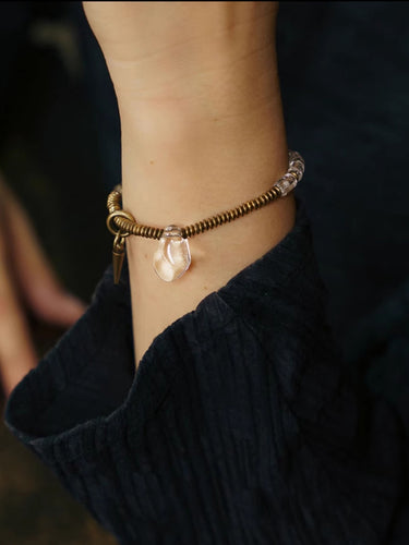 Clarity Bracelet – Clear Quartz for Peace Energy and Mental Clarity