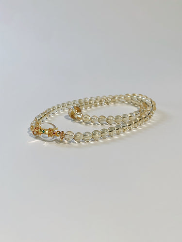 Prosperity Bracelet – Citrine Beads for Wealth and Abundance