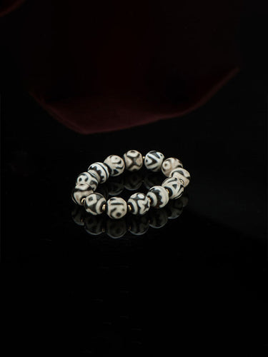 Multi-Totem Dzi Bracelet– Spiritual Protection and Energy Balance