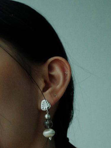 Lucky Charm Earrings – Green Phantom Quartz for Prosperity and Luck