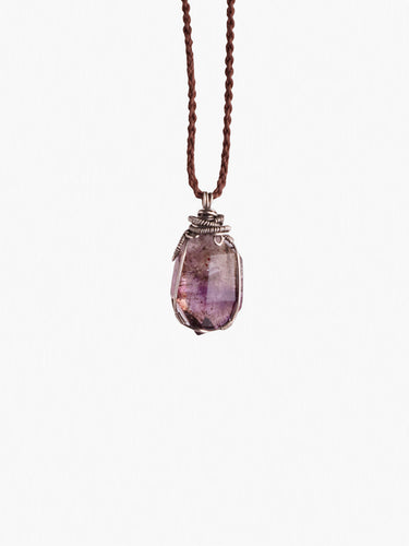 Super 7 Amethyst Raw Energy Pendant