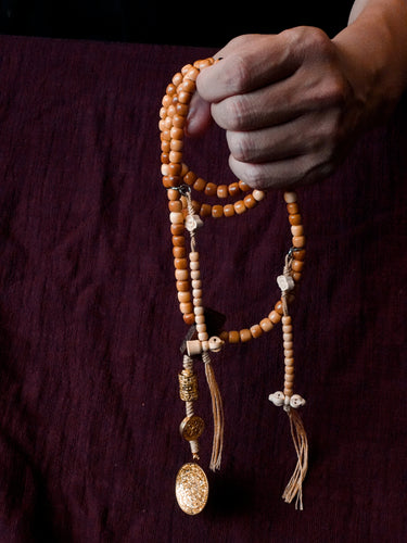 Blessing Energy 108 Mala Sacred Bodhi Beads Bead Necklace