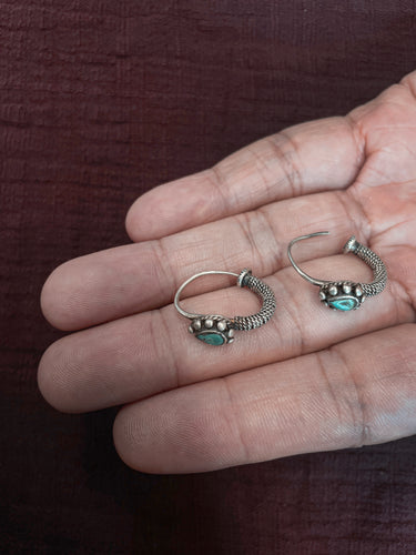 Sacred Turquoise Energy Earrings