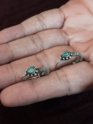 Sacred Turquoise Energy Earrings