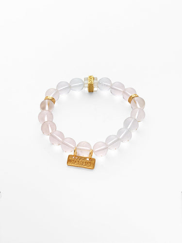 Crystal Clarity Gold-Plated Bracelet