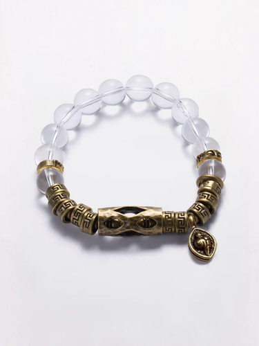Crystal Clarity with Ancient Wisdom Bracelet