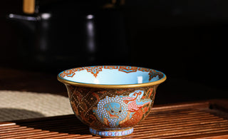 Artistry in Every Sip: Celebrating the Craftsmanship of Enamel Tea Sets