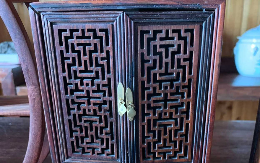 Elegant Essence: Exploring the Beauty of Traditional Chinese Cabinets with Two Doors