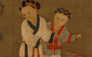 Joyful Innocence: Exploring The-Playing-Children Pattern on Porcelain