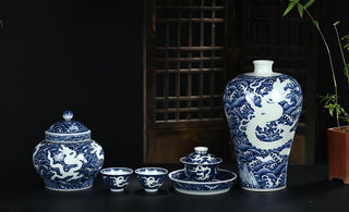 Refined Aesthetics: The Timeless Beauty of Ming Yongxuan Style Blue and White Jars
