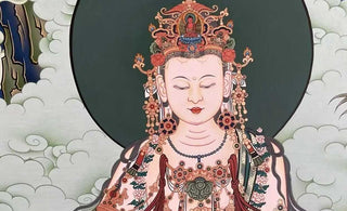 The Ethereal Encounter: Discovering the Spiritual Presence of the Water-Moon Bodhisattva