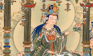 Oriental Cultural Blossom: Mahāsthāmaprāpta Statue of Buddha