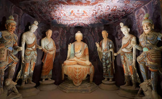 Artistic Insights: Teaching Buddha Statues