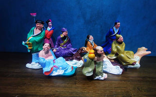 The Immortal Journey: Tracing the Legends of the Eight Immortals on Ceramic Art