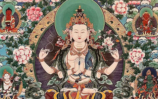 The Art of Gilding: Techniques for Applying Gold and Silver in Thangka Painting