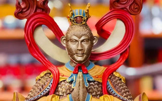 Wisdom in Jade: Wukong Buddha Statue
