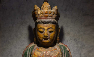 Mingling Eras: Ming Dynasty Ramee-lacquer Buddha Fusion