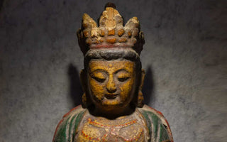 Mingling Eras: Ming Dynasty Ramee-lacquer Buddha Fusion