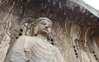 A Symbol of Wisdom: Grey Limestone Buddha Statues